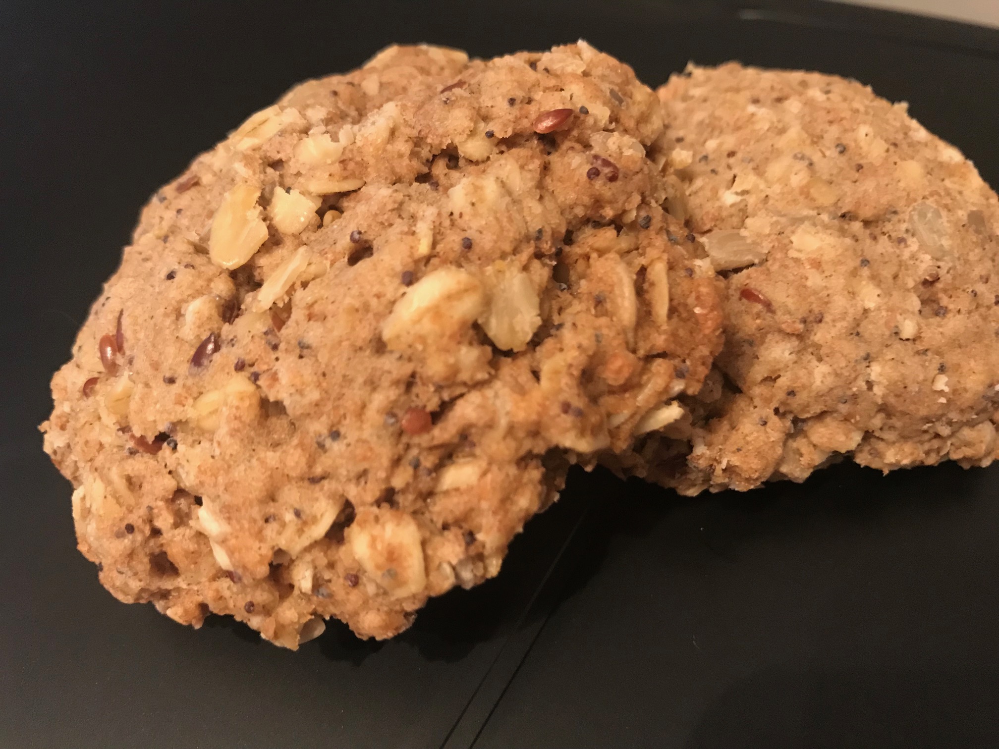 Seedy Oatcakes – Eric's Vegan Van